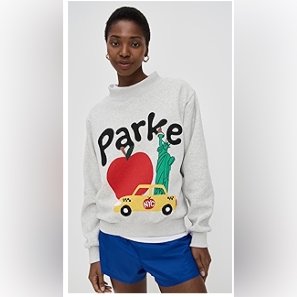 PARKE NYC mockneck sweatshirt